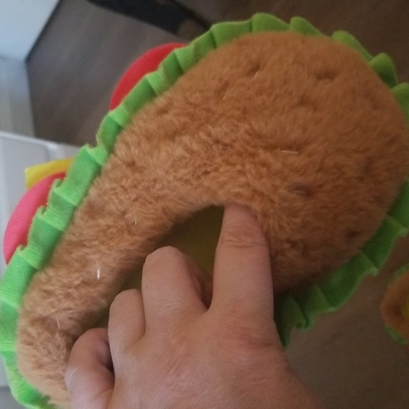 Hamburger Slippers - Picture 3 of 3